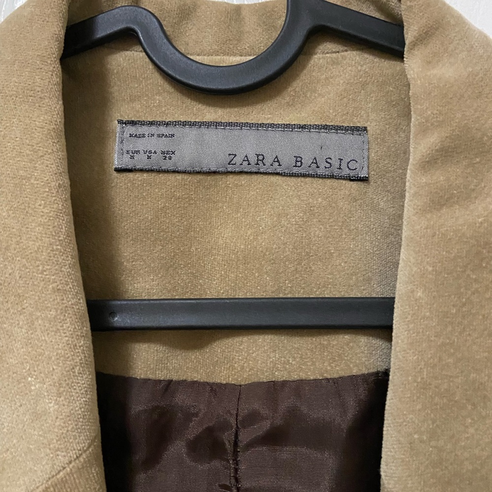 Preppy Zara Suit jacket with elbow patches! - Picture 5 of 5